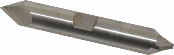 Hertel - 1/2" Diam 2 Flute Double End Cobalt Chamfer Mill - Apex Tool & Supply