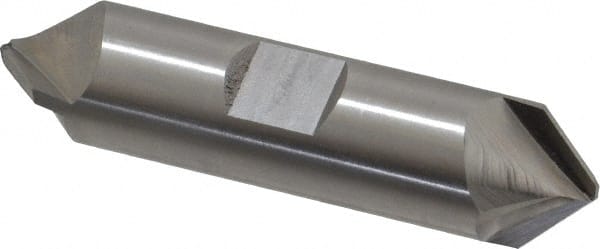 Hertel - 3/4" Diam Double End Cobalt Chamfer Mill - Apex Tool & Supply