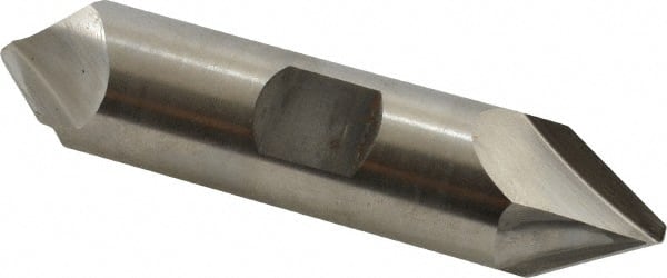Hertel - 3/4" Diam Double End Cobalt Chamfer Mill - Apex Tool & Supply