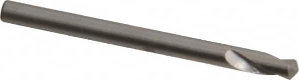 Hertel - 4mm Body Diam, 120°, 52mm OAL, Cobalt Spotting Drill - Apex Tool & Supply