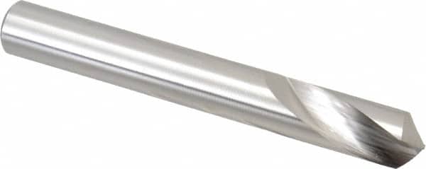 Hertel - 1/2" Body Diam, 120°, 4" OAL, Cobalt Spotting Drill - Apex Tool & Supply