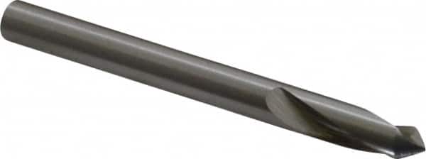 Hertel - 1/4" Body Diam, 90°, 2-5/8" OAL, Cobalt Spotting Drill - Apex Tool & Supply