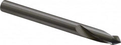 Hertel - 1/4" Body Diam, 90°, 2-5/8" OAL, Cobalt Spotting Drill - Apex Tool & Supply