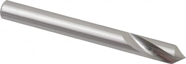 Hertel - 8mm Body Diam, 90°, 79mm OAL, Cobalt Spotting Drill - Apex Tool & Supply
