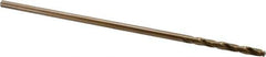 Hertel - 11/32" Diam, 12" OAL Bright Cobalt Aircraft Extension Drill Bit - 135° Point Angle - Apex Tool & Supply