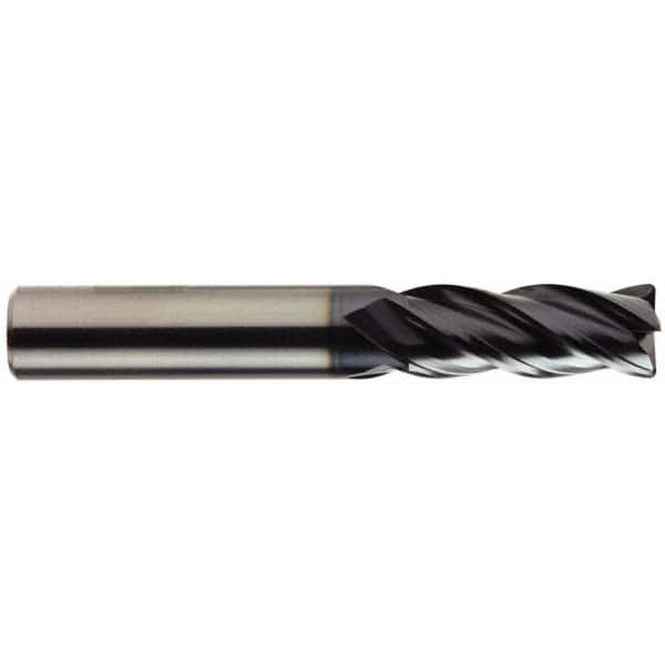 OSG - 1" Diam 4 Flute Solid Carbide 0.03" Corner Radius End Mill - Apex Tool & Supply