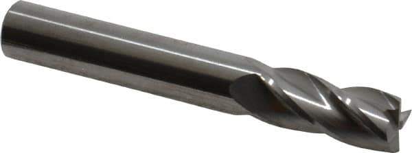 Hertel - 10mm, 25mm LOC, 10mm Shank Diam, 70mm OAL, 4 Flute, Solid Carbide Square End Mill - Single End, Uncoated, 30° Helix, Centercutting, Right Hand Cut - Apex Tool & Supply