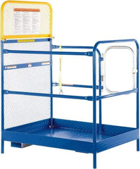 Vestil - 65" Platform - Forklift Work Platform, 1,000 Lb Capacity, 65-5/8" Platform Height, 36" Base Width x 48" Base Depth - Apex Tool & Supply