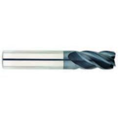 1/4" Dia. - 5/8" LOC - 2-1/2" OAL - 4 FL Carbide S/E HP End Mill-AlTiN - Apex Tool & Supply