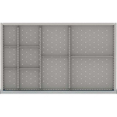 LISTA - 10-Compartment Drawer Divider Layout for 3.15" High Drawers - Apex Tool & Supply