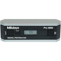 Mitutoyo - Digital & Dial Protractors Style: Digital Measuring Range (Degrees): 360.00 - Apex Tool & Supply
