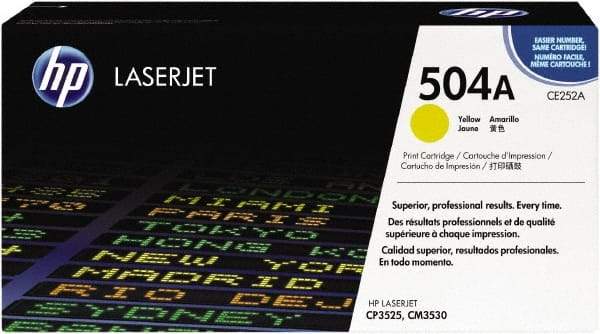 Hewlett-Packard - Yellow Toner Cartridge - Use with HP Color LaserJet CM3530 MFP, CP3525 - Apex Tool & Supply