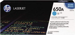Hewlett-Packard - Cyan Toner Cartridge - Use with HP Color LaserJet Enterprise CP5525, M750 - Apex Tool & Supply
