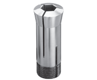 1/8"  5C Hex Collet with Internal & External Threads - Part # 5C-HI08-BV - Apex Tool & Supply