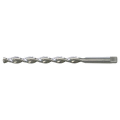9/16 RHS / RHC HSS 135 Degree Notched Point Deep Hole Parabolic Taper Length Drill - Bright - Exact Industrial Supply