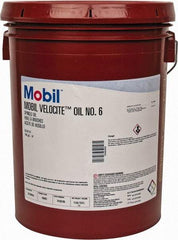 Mobil - 5 Gal Pail Mineral Spindle Oil - ISO 10, 10 cSt at 40°C & 2.62 cSt at 100°C - Apex Tool & Supply
