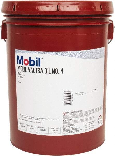Mobil - 5 Gal Pail, Mineral Way Oil - ISO Grade 220, SAE Grade 18 - Apex Tool & Supply