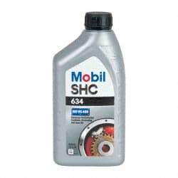 Mobil - 0.25 Gal Bottle, Synthetic Gear Oil - ISO 460 - Apex Tool & Supply