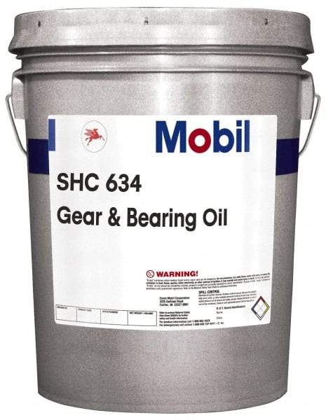 Mobil - 5 Gal Pail, Synthetic Gear Oil - ISO 460 - Apex Tool & Supply