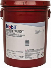 Mobil - 5 Gal Pail Mineral Circulating Oil - SAE 10, ISO 32, 31 cSt at 40°C & 5.5 cSt at 100°F - Apex Tool & Supply