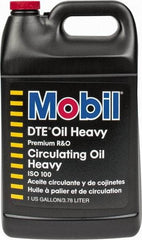 Mobil - 1 Gal Container Mineral Circulating Oil - SAE 30, ISO 100, 95.1 cSt at 40°C & 10.9 cSt at 100°F - Apex Tool & Supply