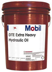 Mobil - 5 Gal Pail Mineral Circulating Oil - SAE 40, ISO 150, 146 cSt at 40°C & 14.4 cSt at 100°F - Apex Tool & Supply