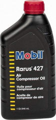 Mobil - Bottle, ISO 100, SAE 30, Air Compressor Oil - 300°, 104.6 Viscosity (cSt) at 40°C, 11.6 Viscosity (cSt) at 100°C - Apex Tool & Supply