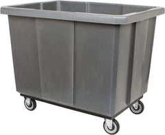 Bayhead Products - 600 Lb Load Capacity, 14 Bushels, Polyethylene Poly Truck - 32" Wide x 44" Long x 28" High - Apex Tool & Supply