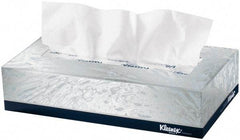 Kleenex - Flat Box of White Facial Tissues - 2 Ply - Apex Tool & Supply