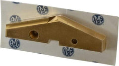 Allied Machine and Engineering - 4-1/4" Diam x 7/16" Thick, Seat Code 8, 144° Included Angle Spade Drill Insert - TiN Coated, High Speed Steel, Series GEN2 T-A - Apex Tool & Supply