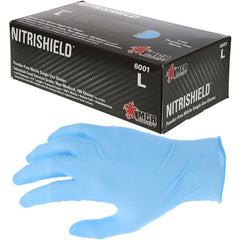 Durashield Gloves - 4 mil Nitrile Industry Standard Food Grade - Textured - Powder Free - Box of 100 - Size X-Large - Apex Tool & Supply
