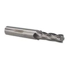 Scientific Cutting Tools - 1/2-32 UNS, 0.4" Cutting Diam, 4 Flute, Solid Carbide Helical Flute Thread Mill - Internal/External Thread, 1-3/32" LOC, 3-1/2" OAL, 1/2" Shank Diam - Apex Tool & Supply