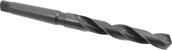General Chipbreaker - 15/16", 3MT 118° Point High Speed Steel Taper Shank Drill Bit - Oxide Finish, 6-1/4" Flute Length, 11" OAL, Chipbreaker Flute - Apex Tool & Supply