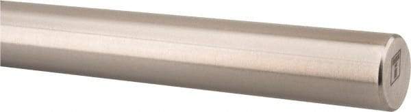 Thomson Industries - 1/2" Diam, 20" Long, Steel Standard Round Linear Shafting - 60-65C Hardness - Apex Tool & Supply