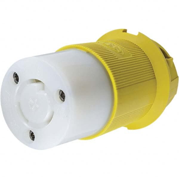 Hubbell Wiring Device-Kellems - 125V 20A NEMA L5-20R Marine Twist Lock Connector - Apex Tool & Supply