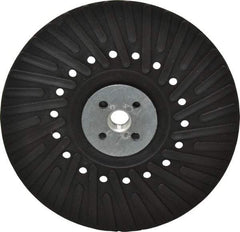 Value Collection - 7" Diam Locking Nut Disc Backing Pad - Hard Density, 10,000 RPM - Apex Tool & Supply