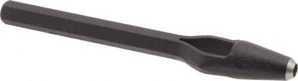 Value Collection - 3/16" Arch Punch - 4-1/2" OAL, Steel - Apex Tool & Supply