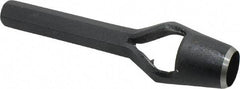 Value Collection - 23/32" Arch Punch - 4-7/8" OAL, Steel - Apex Tool & Supply