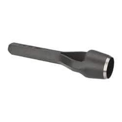 Value Collection - 7/8" Arch Punch - 5" OAL, Steel - Apex Tool & Supply
