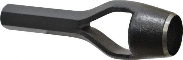 Value Collection - 1" Arch Punch - 5-1/4" OAL, Steel - Apex Tool & Supply