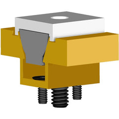 ‎Model 60075 - 1/4″-20 Thread Size - Machinable Uniforce Clamp with Locking Plate - Apex Tool & Supply