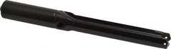 Allied Machine and Engineering - Series 1.5, 55/64 to 15/16" Diam, 1" Diam Straight Shank, Straight Flute Spade Drill - 4-5/8" Max Depth, 6-1/64" Body Length, 8-7/8" OAL, Intermediate Length, Through Coolant - Apex Tool & Supply