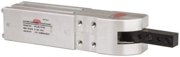De-Sta-Co - 885 Lb Inner Hold Capacity, Vert Mount, Air Power Hold-Down Toggle Clamp - M5 Port, 90° Bar Opening, 151mm Height Under Bar - Apex Tool & Supply