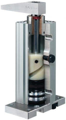 De-Sta-Co - 103 Lb Clamping Force, Adjustable (Right, Left, Straight) Swing, 31.5mm Total Stroke, Single-Acting Pneumatic Swing Clamp - G1/8 Port, 139.95mm Body Length x 39.88mm Body Width, 33.3 cm3 (Clamp), 39.6 cm3 (Unclamp), 145 Max psi - Apex Tool & Supply
