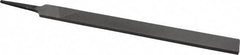 Value Collection - 10" Long, Bastard Cut, Hand American-Pattern File - Double Cut, 1/4" Overall Thickness, Tang - Apex Tool & Supply