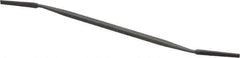Grobet - 6" Riffler Precision Swiss Pattern File - Die Sinker's Handle - Apex Tool & Supply