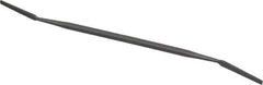Grobet - 6" Riffler Precision Swiss Pattern File - Die Sinker's Handle - Apex Tool & Supply