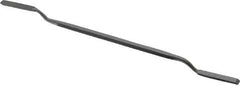 Grobet - 6" Riffler Precision Swiss Pattern File - Die Sinker's Handle - Apex Tool & Supply