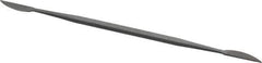 Grobet - 6" Riffler Precision Swiss Pattern File - Die Sinker's Handle - Apex Tool & Supply