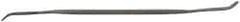 Grobet - 6" Riffler Precision Swiss Pattern File - Die Sinker's Handle - Apex Tool & Supply
